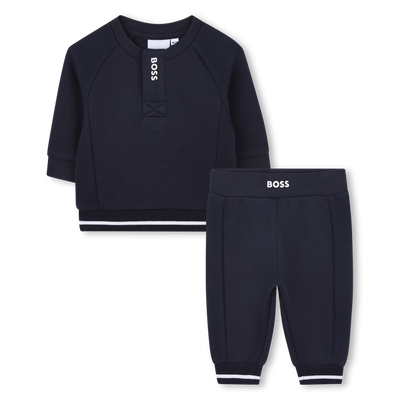 Conjunto de ch&aacute;ndal y sudadera BOSS NI&Ntilde;O