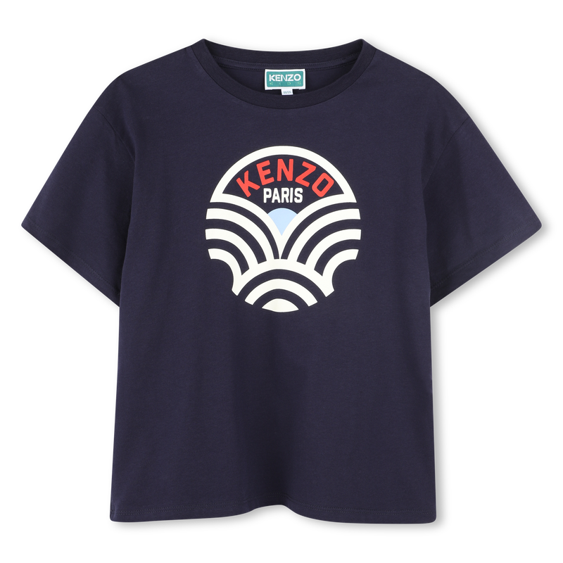 Camiseta algod&oacute;n manga corta KENZO KIDS 
                        NI&Ntilde;O
