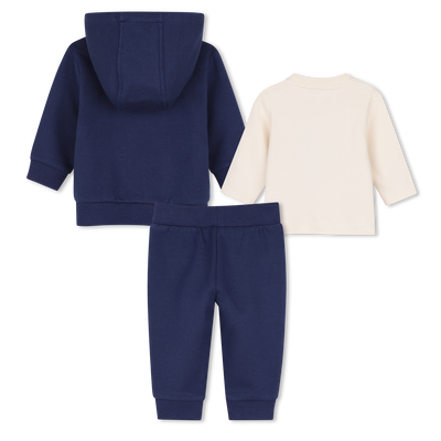 Conjunto de pantal&oacute;n, c&aacute;rdigan y camiseta TIMBERLAND NI&Ntilde;O