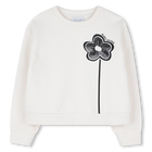 Sudadera fleece MARC JACOBS 
                    NI&Ntilde;A