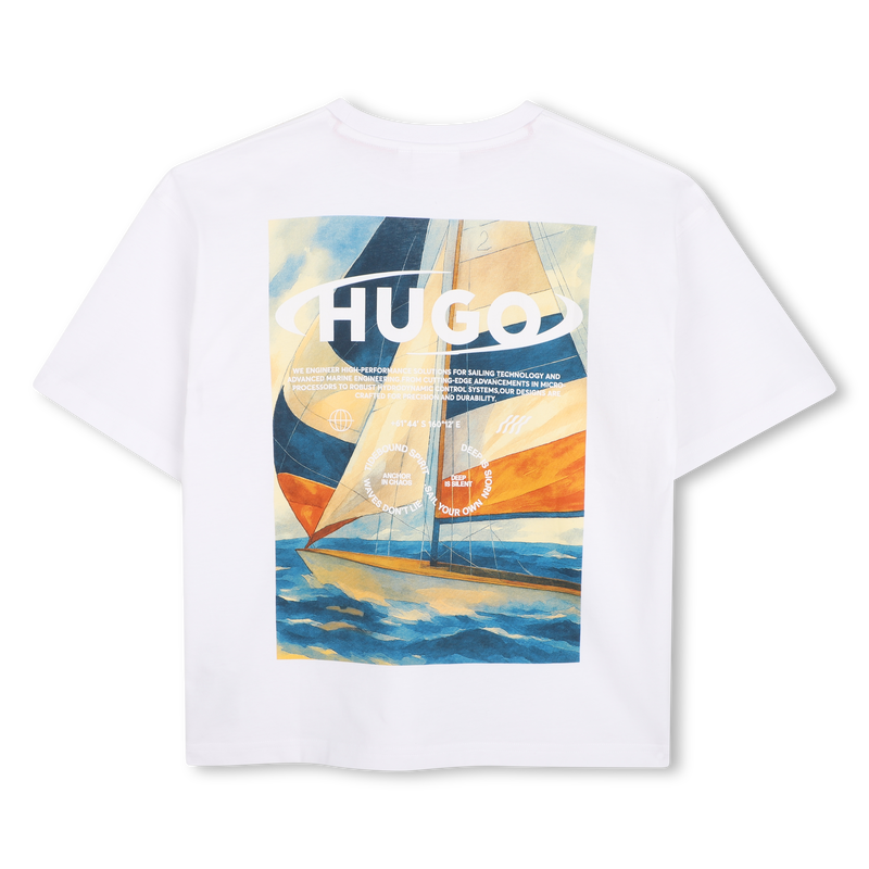 Camiseta de mangas cortas HUGO 
                        NI&Ntilde;O