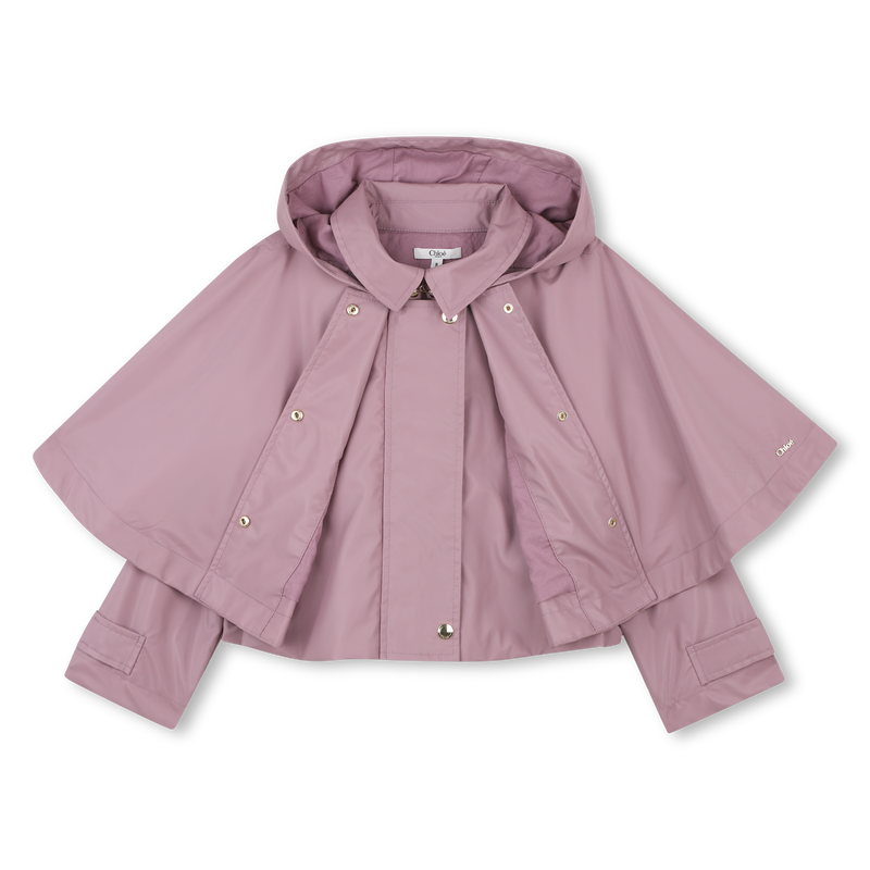 Chaqueta capa con capucha CHLOE 
                        NIÑA