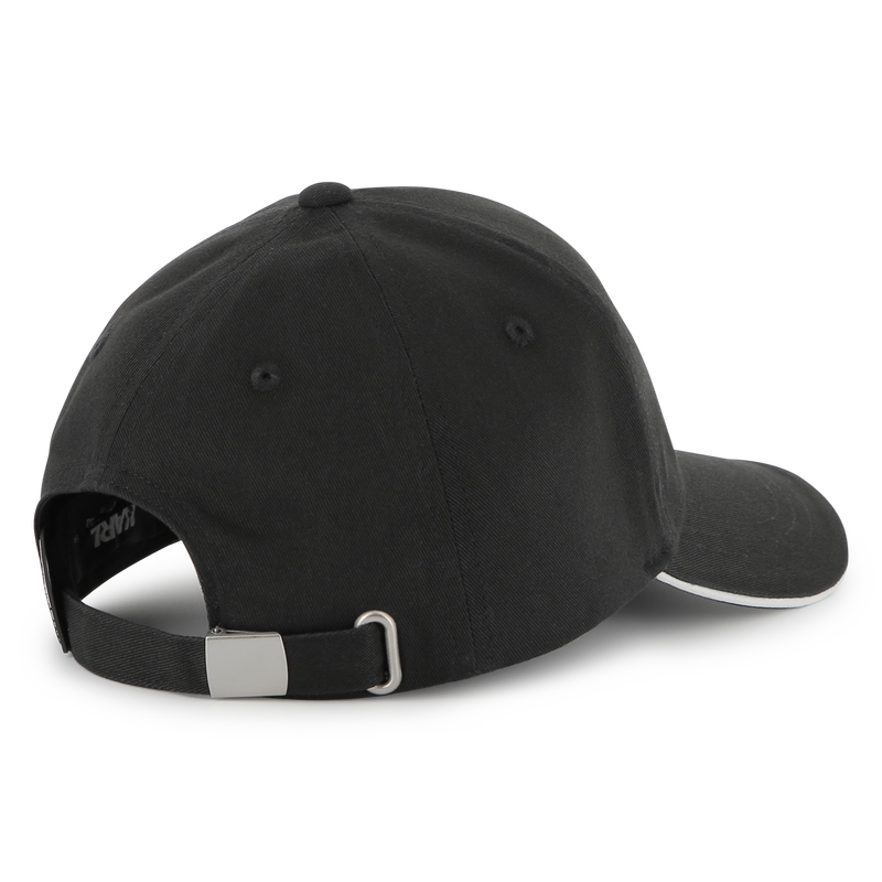 Gorra ajustable de algod&oacute;n KARL LAGERFELD KIDS 
                        NI&Ntilde;O