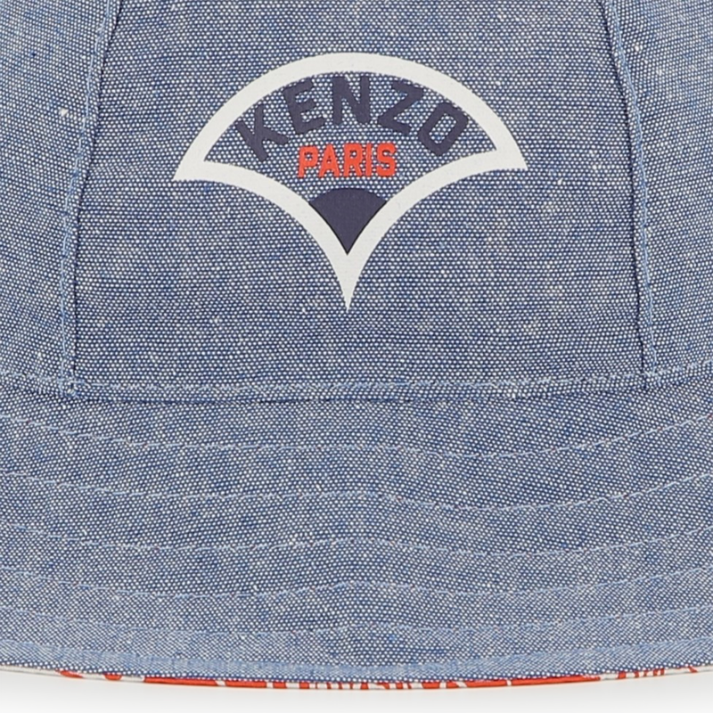 Gorro reversible de algod&oacute;n KENZO KIDS 
                        UNISEXO