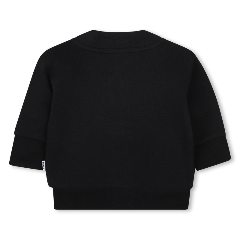 C&aacute;rdigan con cierre de bot&oacute;n BOSS 
                        NI&Ntilde;O