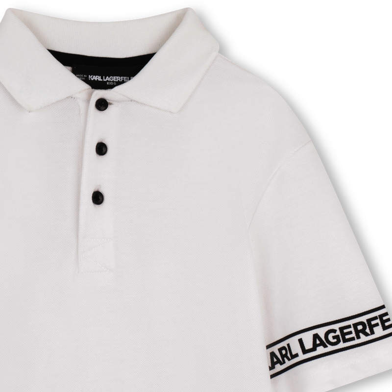 POLO DE MANGA CORTA KARL LAGERFELD KIDS 
                        NI&Ntilde;O