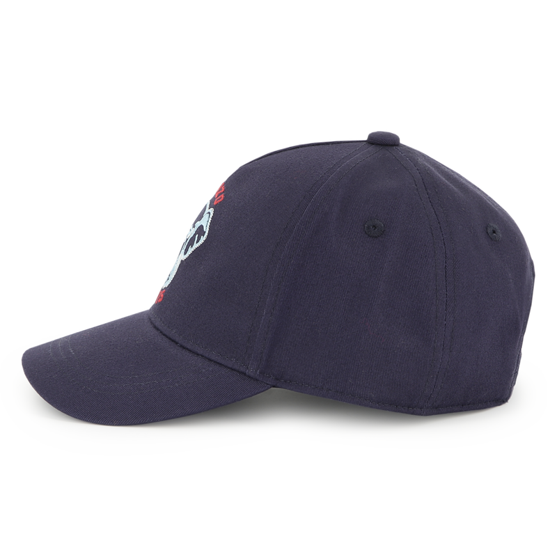 Gorra de algod&oacute;n bordada KENZO KIDS 
                        UNISEXO
