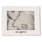 Conjunto de gorro y zapatillas. KARL LAGERFELD KIDS 
                    UNISEXO