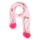 Bufanda con pompom BILLIEBLUSH 
                    NI&Ntilde;A