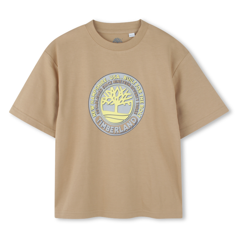 Camiseta ancha con logotipo TIMBERLAND 
                        NI&Ntilde;O