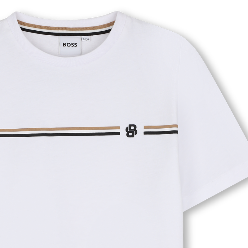 Camiseta de mangas cortas BOSS 
                        NI&Ntilde;O