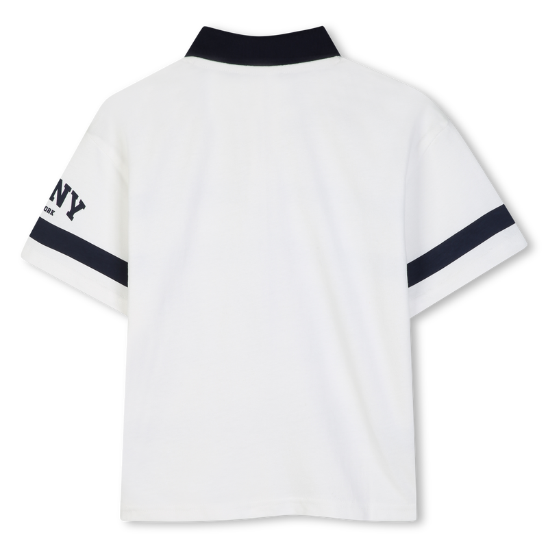 Polo de manga corta DKNY 
                        NI&Ntilde;O