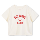 Camiseta de corte recto ZADIG & VOLTAIRE 
                    NI&Ntilde;A