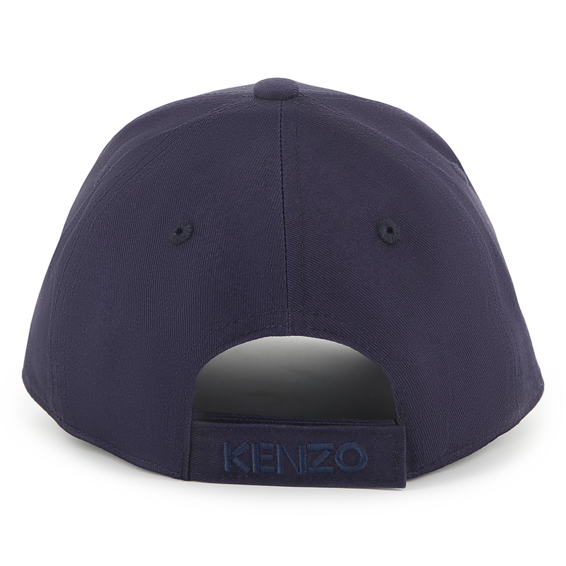 Gorra de algod&oacute;n bordada KENZO KIDS 
                        UNISEXO