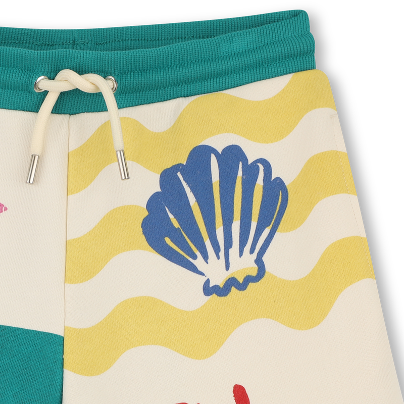 PANTALONES CORTOS DE FELPA KIDS AROUND 
                        NI&Ntilde;A