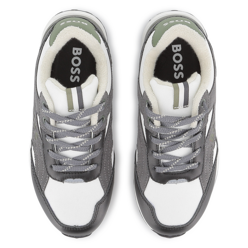 Zapatillas con cordones BOSS 
                        NI&Ntilde;O