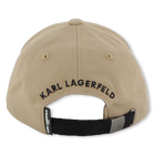 Gorra con cierre ajustable KARL LAGERFELD KIDS 
                    NI&Ntilde;O