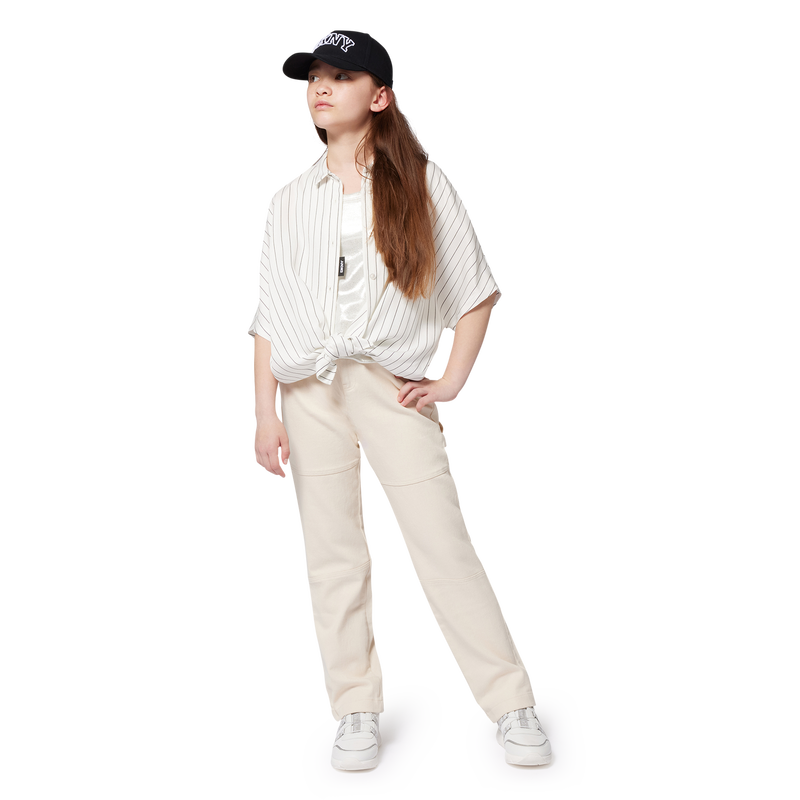 Zapatillas bimateria DKNY 
                    NI&Ntilde;A