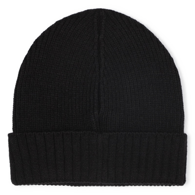 Gorro de punto con logo BOSS NIÑO