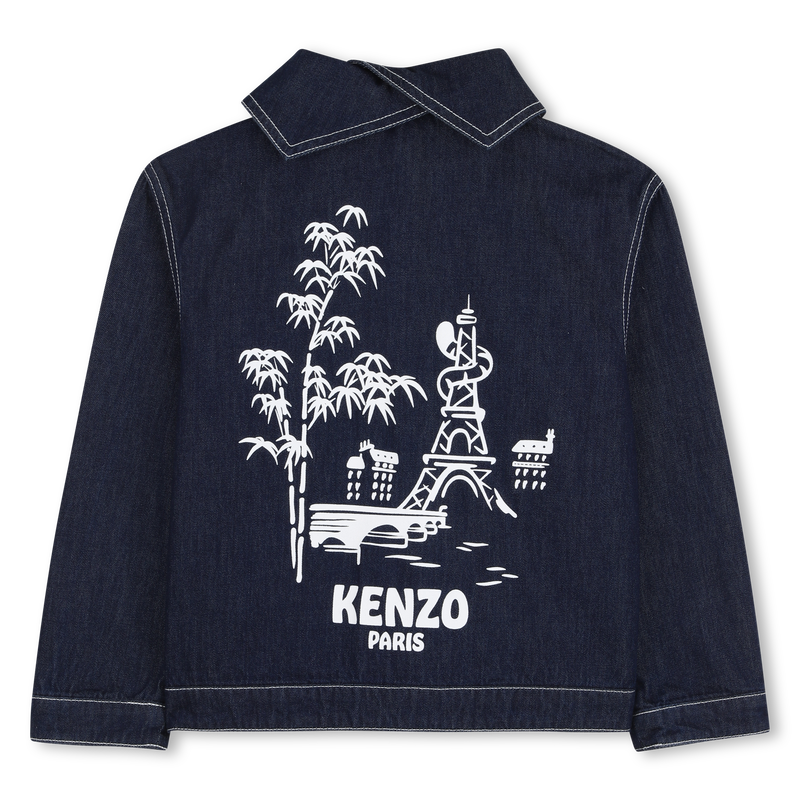 CHAQUETA DE MEZCLILLA KENZO KIDS 
                        NI&Ntilde;A
