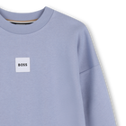 Sudadera fleece BOSS 
                    NI&Ntilde;O