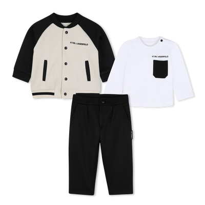 Conjunto de ch&aacute;ndal KARL LAGERFELD KIDS NI&Ntilde;O