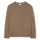 Sudadera de cuello redondo, GALLETA, hi-res