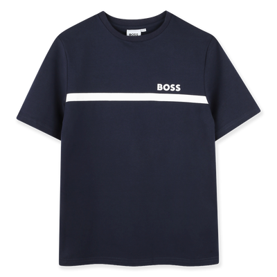 Camiseta de mangas cortas BOSS NI&Ntilde;O