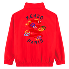 Cortavientos con ilustraci&oacute;n KENZO KIDS 
                    UNISEXO