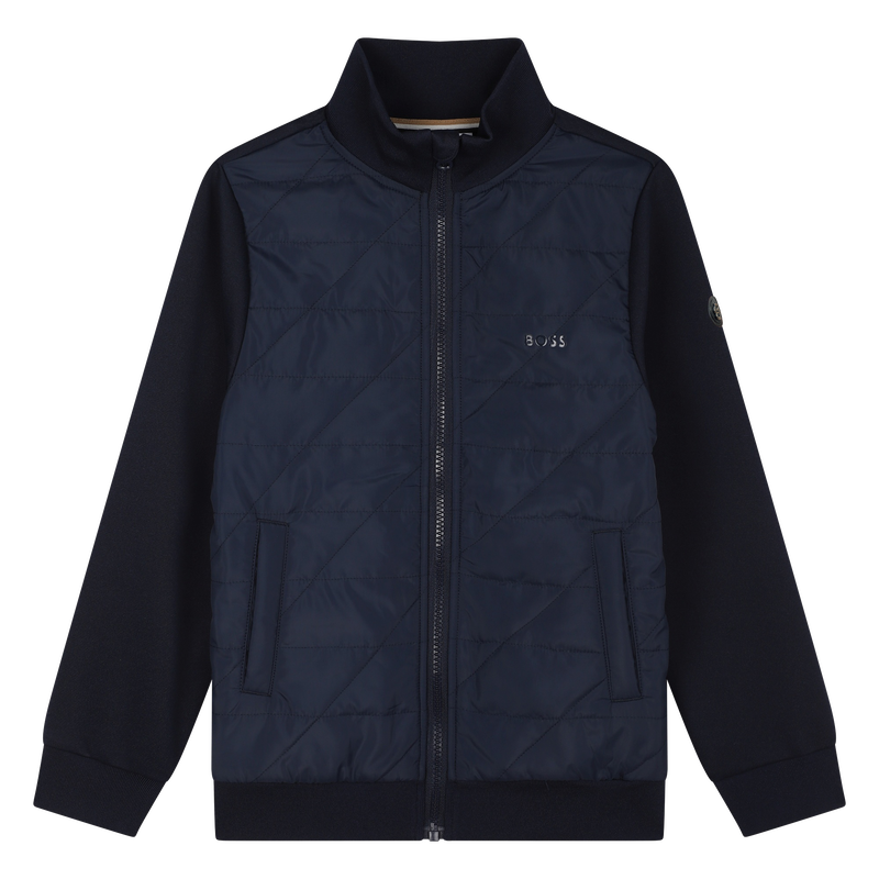 Chaqueta bimateria BOSS 
                        NI&Ntilde;O