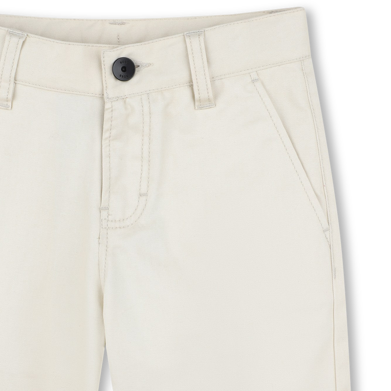 Bermudas corte chino con forro BOSS 
                        NI&Ntilde;O