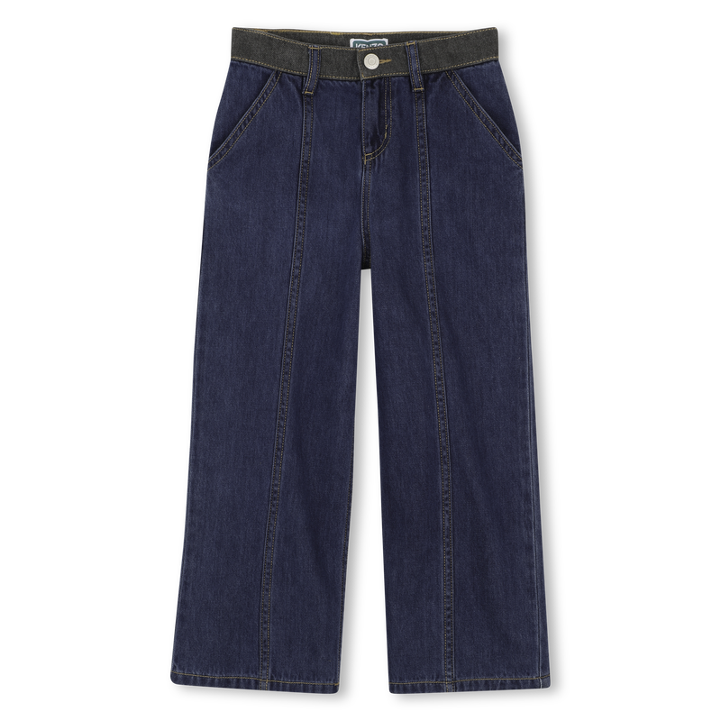 Pantal&oacute;n de denim KENZO KIDS 
                        NI&Ntilde;A