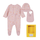 Conjunto de pijama, gorro y babero. MARC JACOBS 
                    UNISEXO