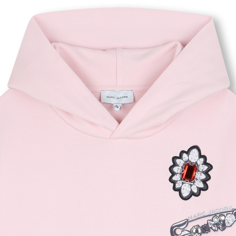 Sudadera con capucha MARC JACOBS 
                        NI&Ntilde;A