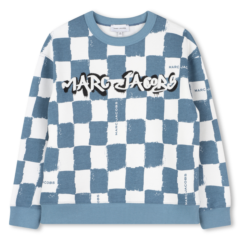 SUDADERA FLEECE MARC JACOBS 
                        NI&Ntilde;O