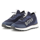 Zapatillas con cordones el&aacute;sticos BOSS 
                    NI&Ntilde;O