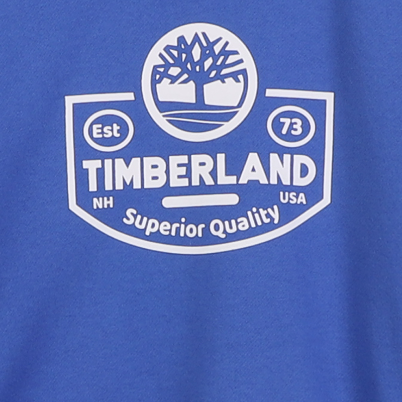 Sudadera de vell&oacute;n cepillado TIMBERLAND 
                        NI&Ntilde;O