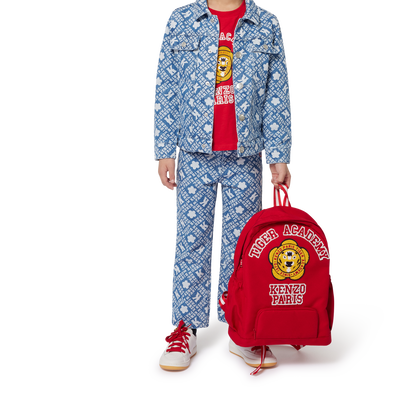 Mochila con tigre bordado KENZO KIDS UNISEXO