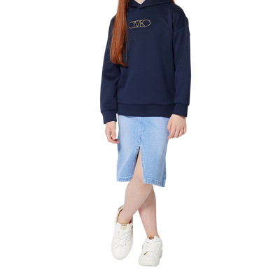 Falda midi vaquera MICHAEL KORS NI&Ntilde;A