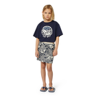 Falda de mulet&oacute;n KENZO KIDS 
                    NI&Ntilde;A