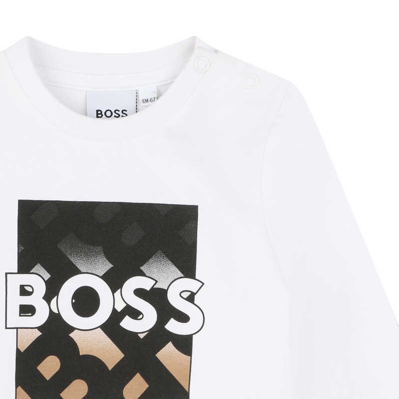 Camiseta de manga larga BOSS 
                        NI&Ntilde;O