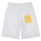 Bermudas de ch&aacute;ndal de mulet&oacute;n HUGO 
                    NI&Ntilde;O