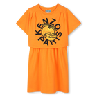 Vestido estampado 2 en 1 KENZO KIDS 
                    NI&Ntilde;A
