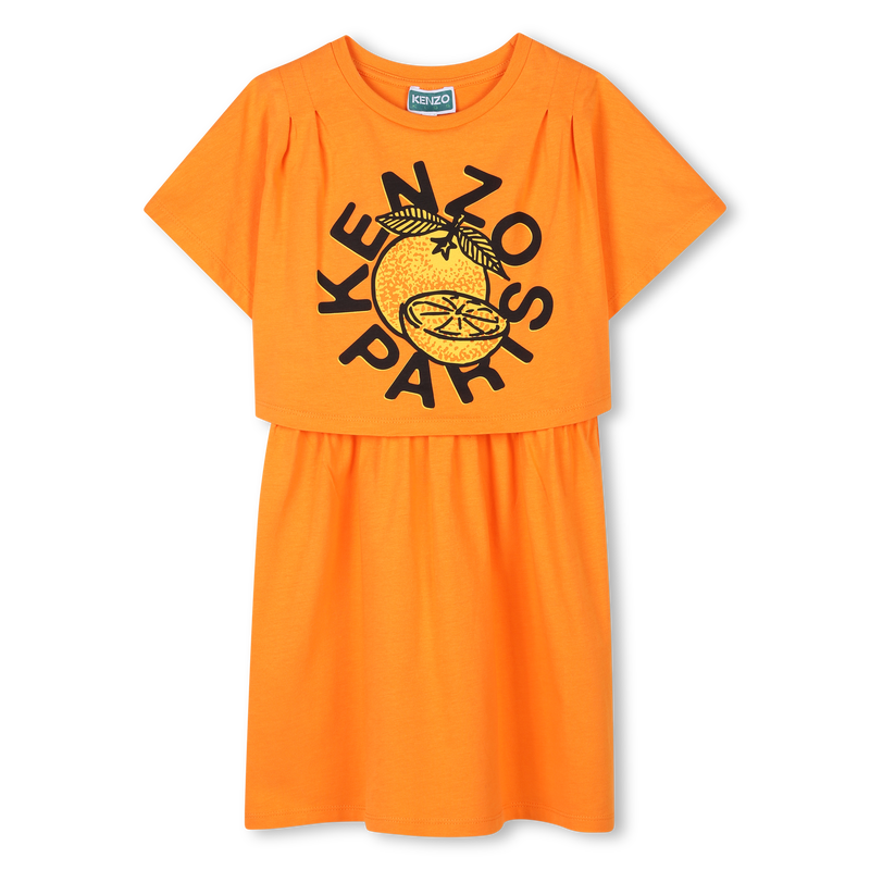 Vestido estampado 2 en 1 KENZO KIDS 
                        NI&Ntilde;A