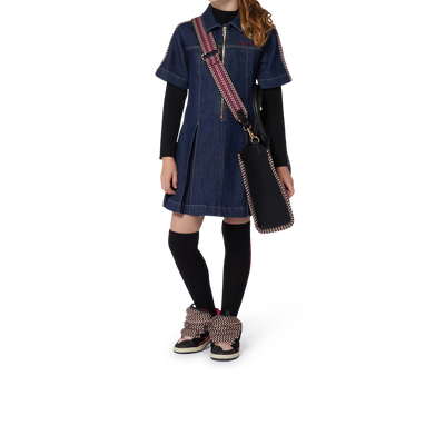 Jersey liso bordado LANVIN NI&Ntilde;A