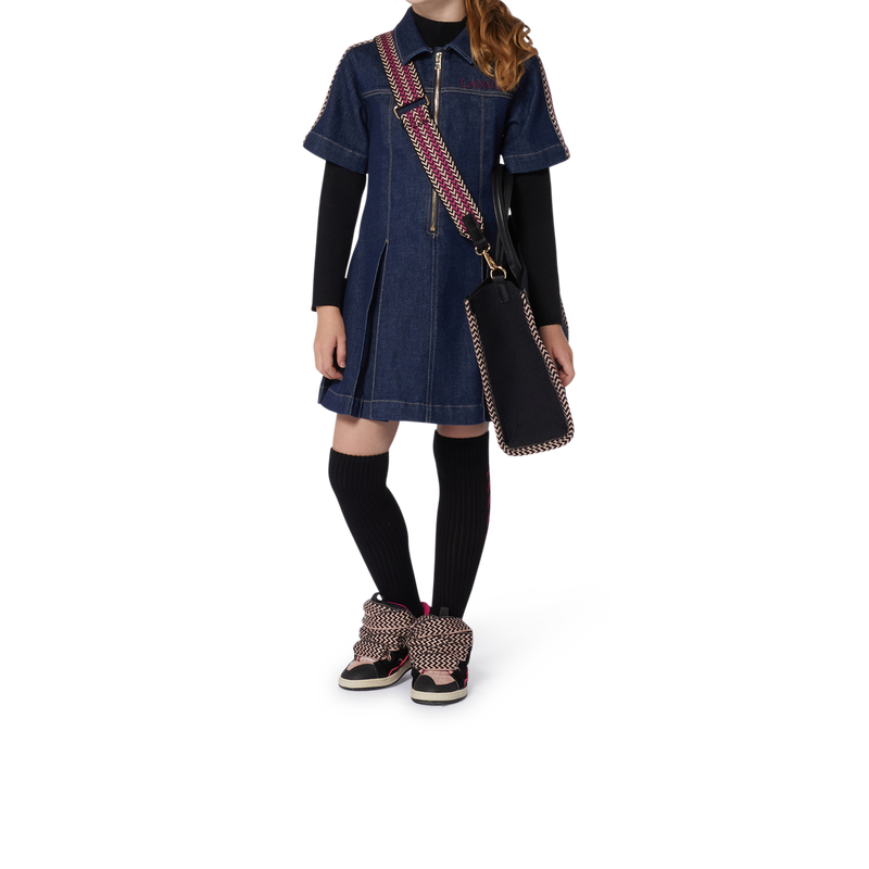 Jersey liso bordado LANVIN 
                        NI&Ntilde;A