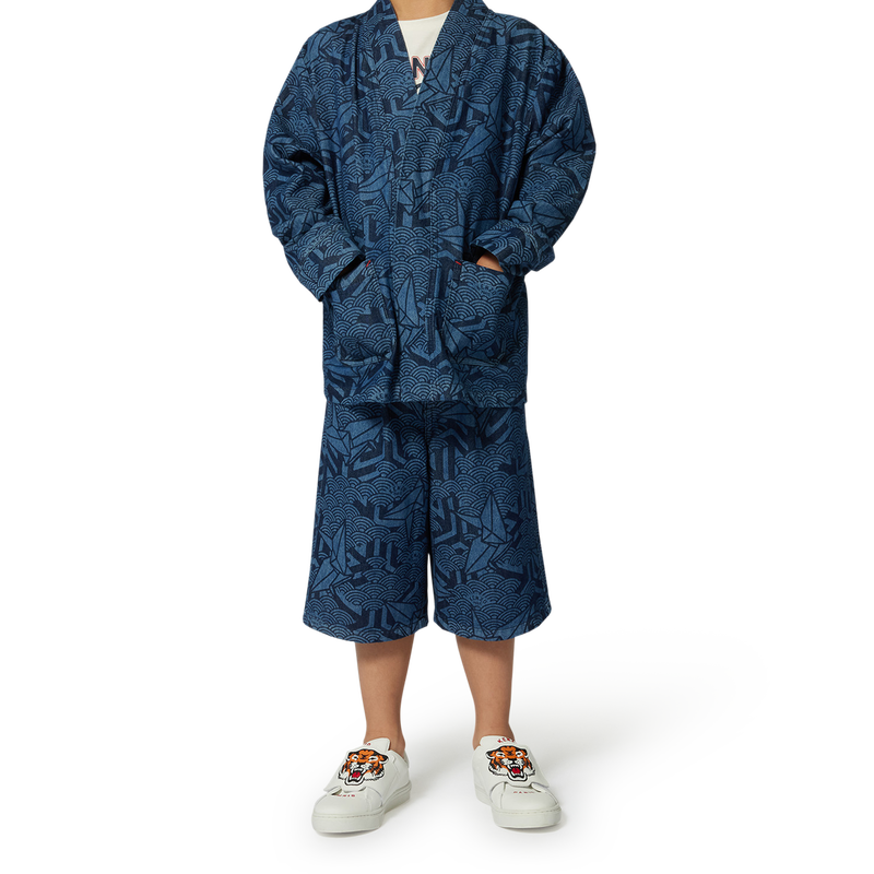 Cazadora vaquera estampada KENZO KIDS 
                        UNISEXO