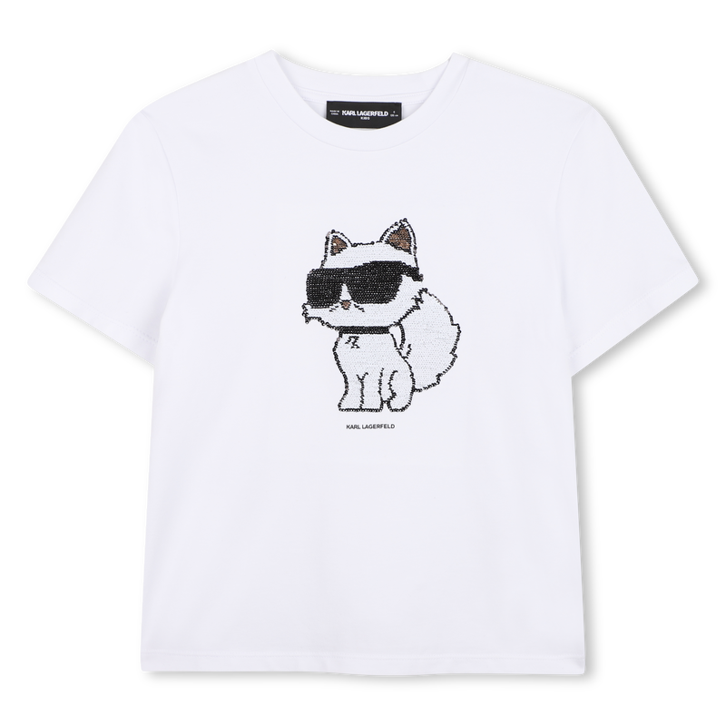 CAMISETA DE MANGA CORTA KARL LAGERFELD KIDS 
                        NI&Ntilde;A