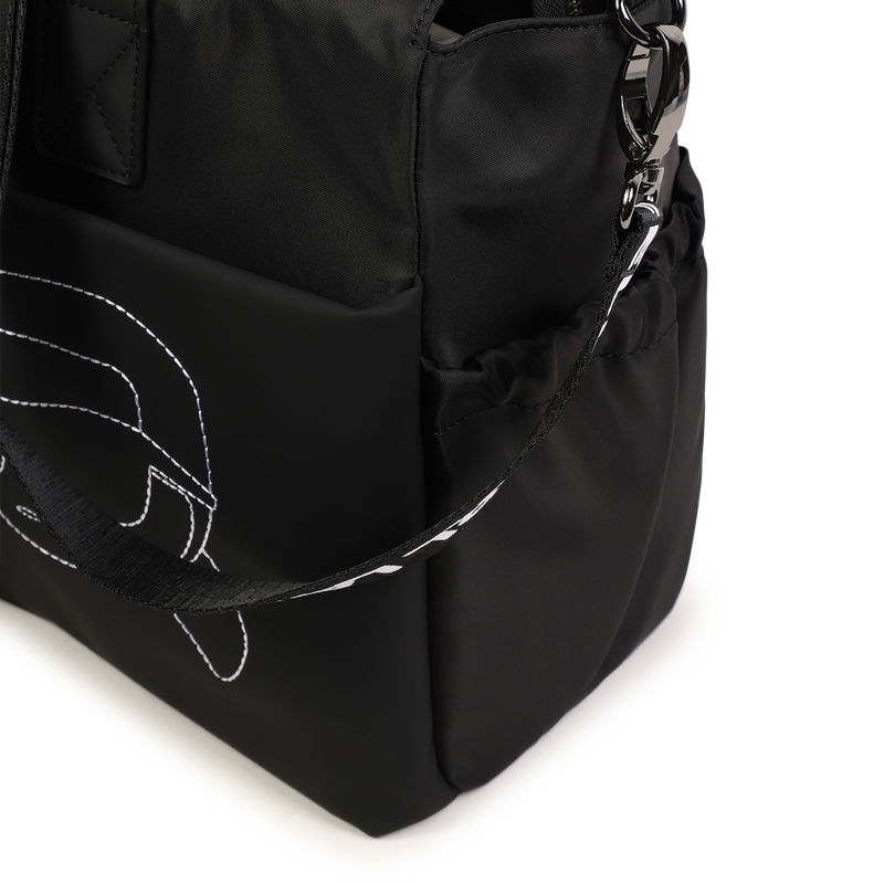 Bolso cambiador estampado KARL LAGERFELD KIDS 
                        UNISEXO