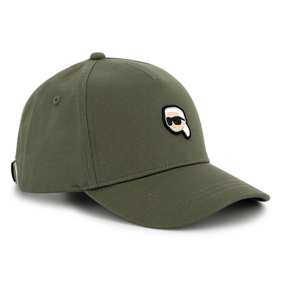 Gorra ajustable de algod&oacute;n KARL LARGERFELD KIDS NI&Ntilde;O